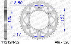 Corona AFAM 11212N-52 in all. passo 520 HONDA CR 125 R 2000  -2007  