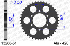 Corona AFAM 13208-51 in all. passo 428 YAMAHA TY 125 1976  -1989  