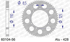 Corona AFAM 60104-56 in all. passo 428 HM-HONDA CRE 50 BAJA 2002