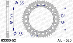 Corona AFAM 63300-52 in all. passo 520 HUSQVARNA CR 125 1985  -1986  