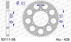 Corona AFAM 93111-56 in all. passo 428 BETA RR 50 ENDURO 1999  -2001  