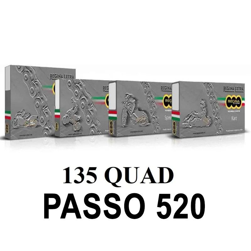 REGINA Catena 135QUAD 118 maglie passo 520 - Oro