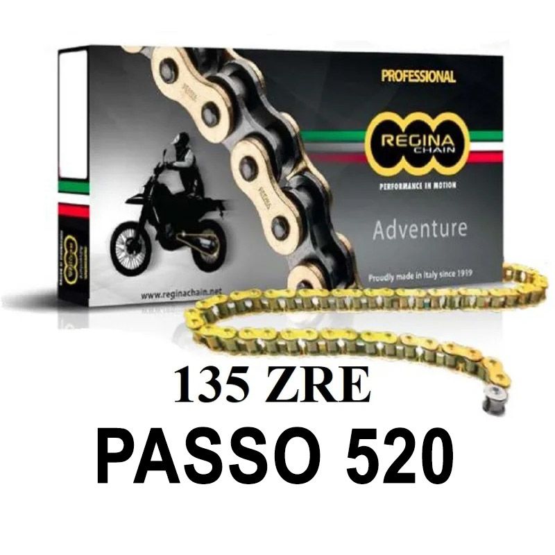 REGINA Catena 135ZRE 114 maglie passo 520 - Oro