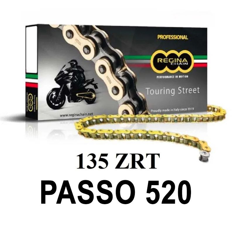 Catena 135ZRT 102 maglie passo 520 - Oro DUCATI 600 MONSTER 1999  -2001  