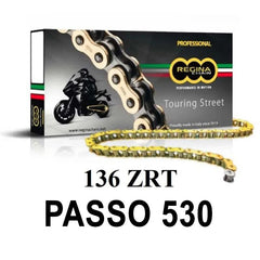 Catena 136ZRT 102 maglie passo 530 - Oro