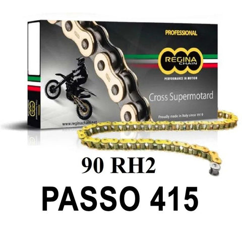 Catena 90RH2 94 maglie passo 415 - Oro GAS-GAS MC 50 2021  -2023  
