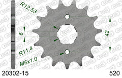 Pignone AFAM 20302-15 passo 520 E-TON VXL 250 ST VECTOR 2006  -2011  