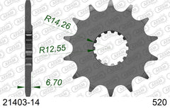 Pignone AFAM 21403-14 passo 520 YAMAHA YFZ 450 R (SE) 2021  -2023  