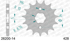 Pignone AFAM 26200-14 passo 428 HONDA EZ 90 1991  -1995  