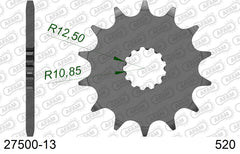 Pignone AFAM 27500-13 passo 520 GAS-GAS EC 450 F 2013  -2015  