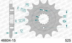 Pignone AFAM 46604-15 passo 525 CAGIVA 900 IE CANYON 1998  -2000  