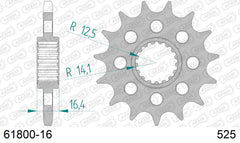 Pignone AFAM 61800-16 passo 525 KTM 990 ADVENTURE ABS 2006  -2012  