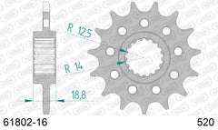 Pignone AFAM 61802-16 passo 520 APRILIA RSV4 1000 APRC R 2012  -2013  