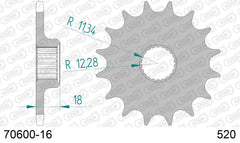 Pignone AFAM 70600-16 passo 520 LAVERDA 750 FORMULA 1998  -1999  