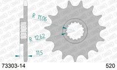 Pignone AFAM 73303-14 passo 520 KTM EXC 350 LC4 1993  -1994  