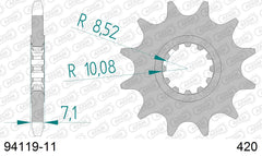 Pignone AFAM 94119-11 passo 420 APRILIA MX 50 2003  -2005  