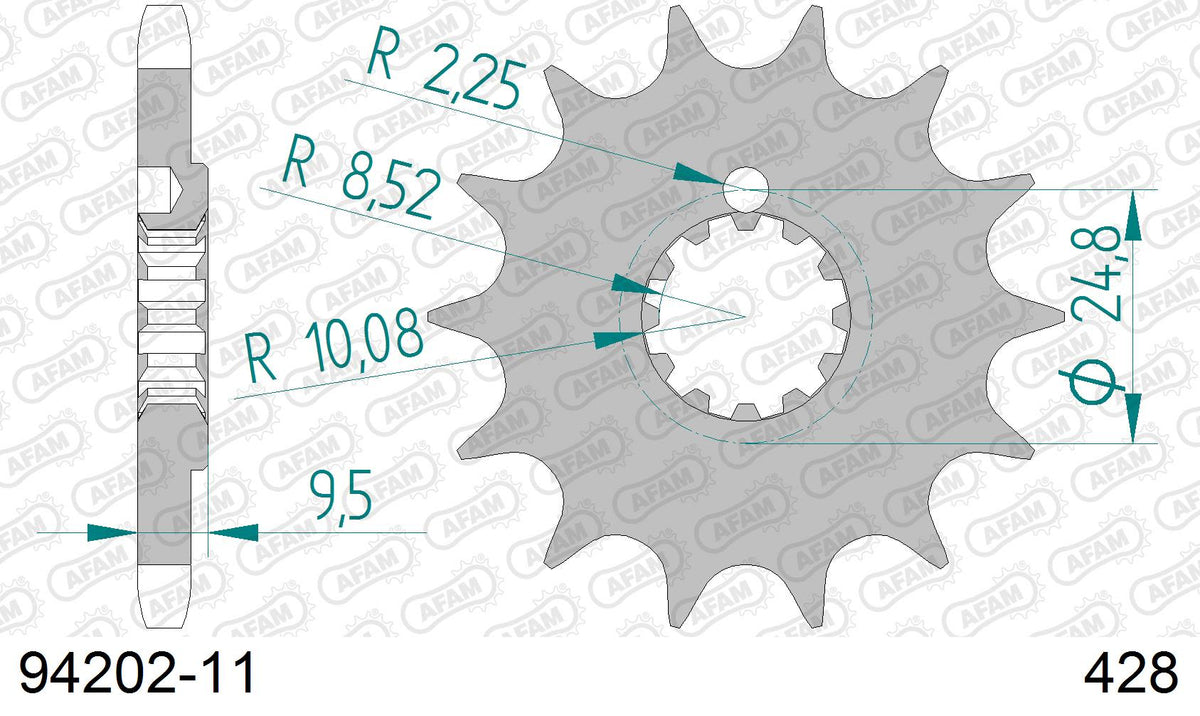 Pignone AFAM 94202-11 passo 428 BETA EVO 80 SENIOR 2009  -2020  