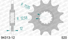 Pignone AFAM 94313-12 passo 520 GAS-GAS EC 200 2003  -2017  