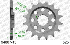 Pignone AFAM 94807-15 passo 525 MV AGUSTA BRUTALE 1000 RR 2021