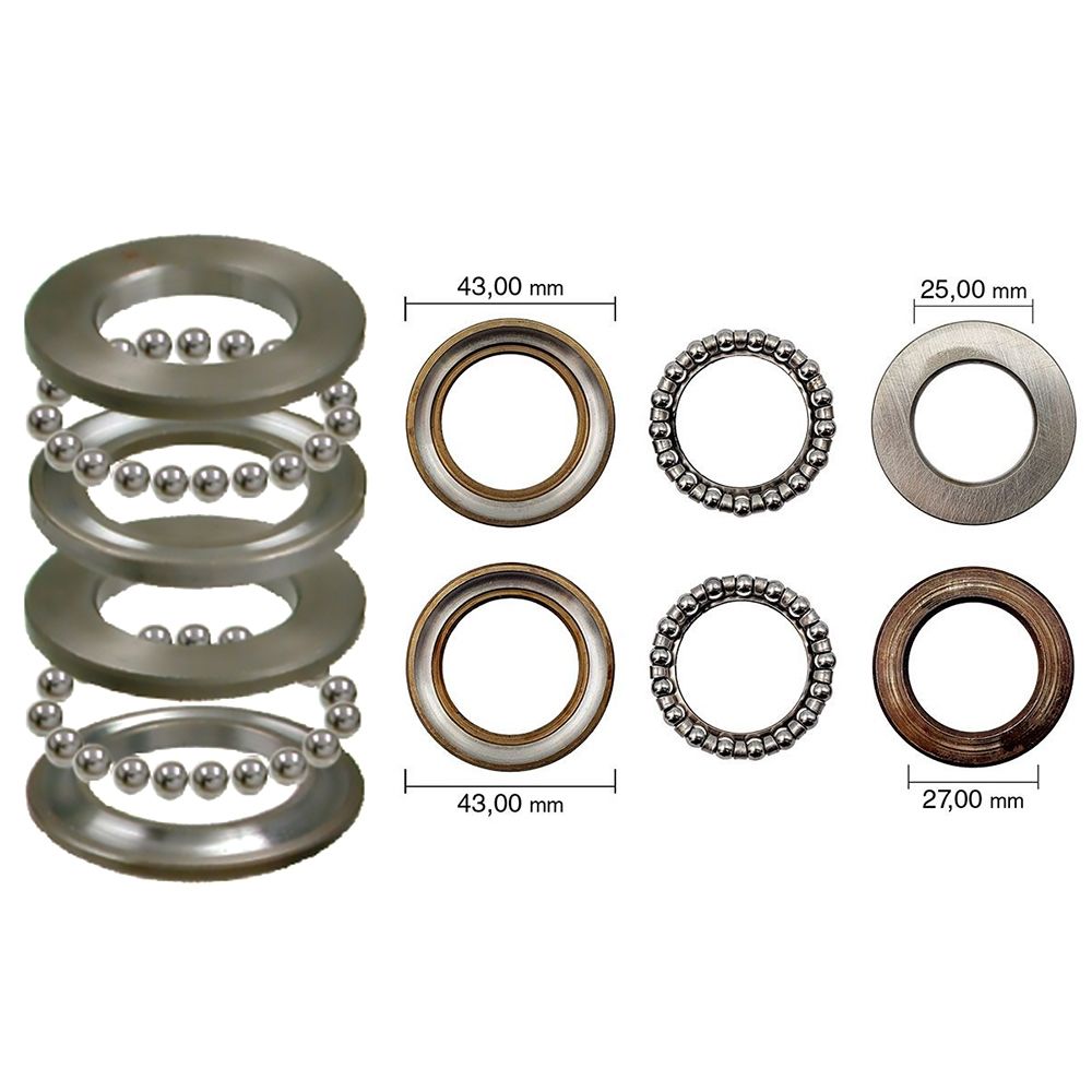 Serie Cuscinetti Sterzo Completa MALAGUTI F10