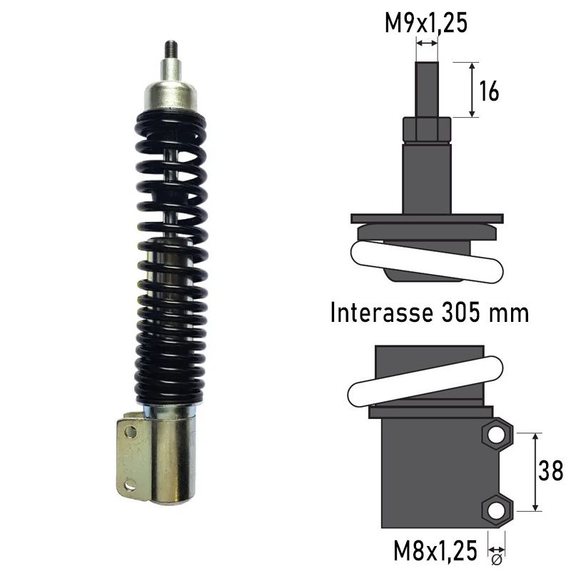 Ammortizzatore Anteriore PIAGGIO VESPA PX 125/150cc