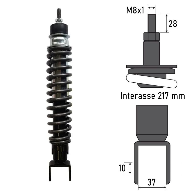 Ammortizzatore Posteriore PIAGGIO LIBERTY 50/125cc