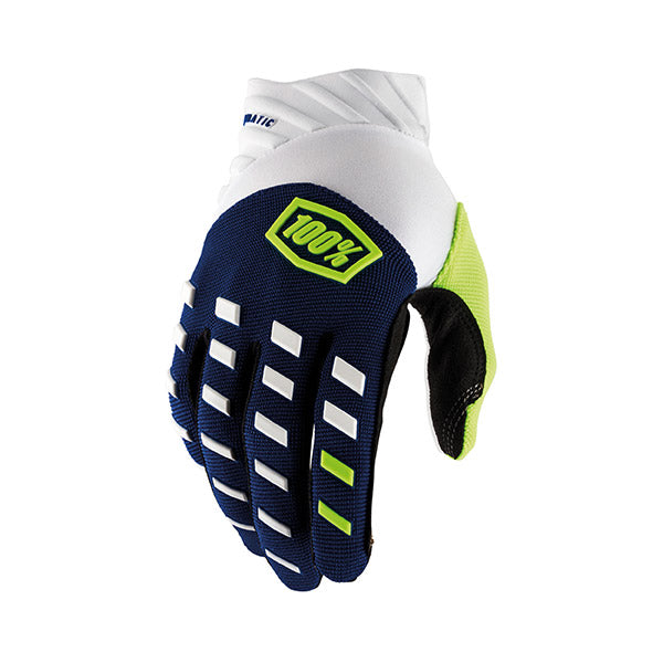 GUANTI 100% AIRMATIC NAVY/WHITE (M)