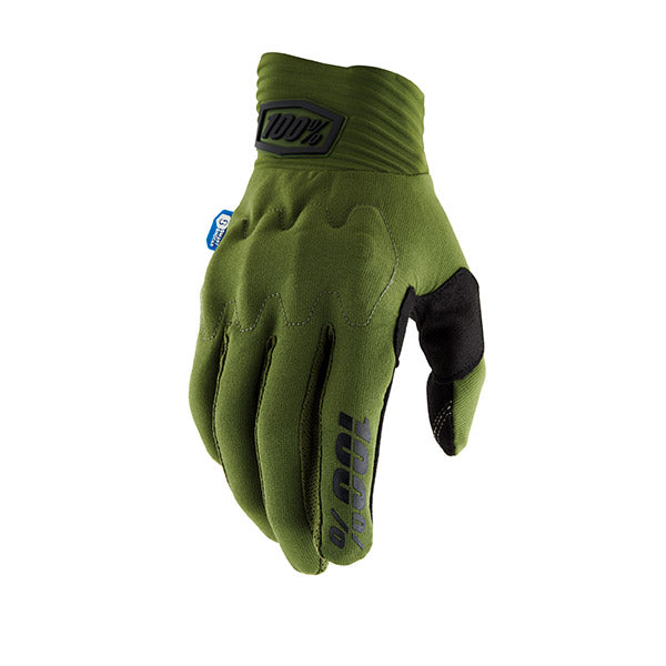 GUANTI 100% COGNITO SMART SHOCK ARMY GREEN (M)