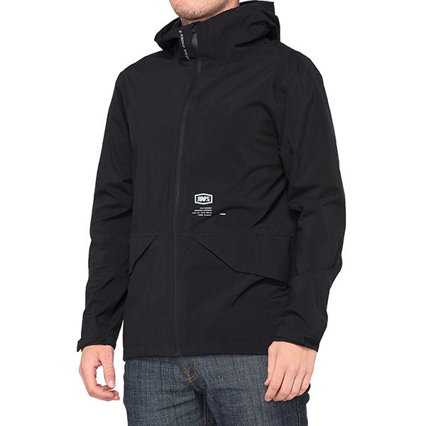 GIUBBINO 100% HYDROMATIC PARKA BLACK (TAGLIA M)