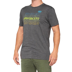 T-SHIRT 100% SILVA CHARCOAL HEATHER (TAGLIA S)