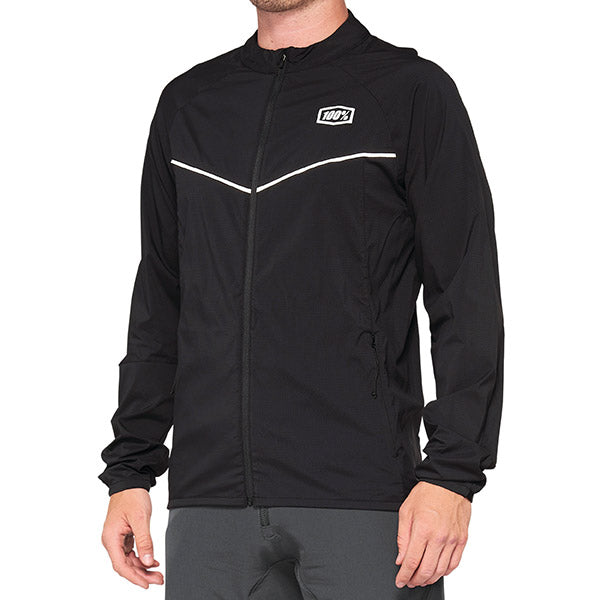 CORRIDOR STRETCH WINDBREAKER BLACK - XL
