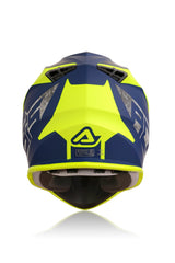 CASCO Cross / Enduro / Super Motard Acerbis LINEAR Amarillo/Azul 