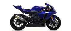 ARROW Kit completo COMPETITION con dBKiller con fondello carby per Yamaha YZF R1 2017-2023