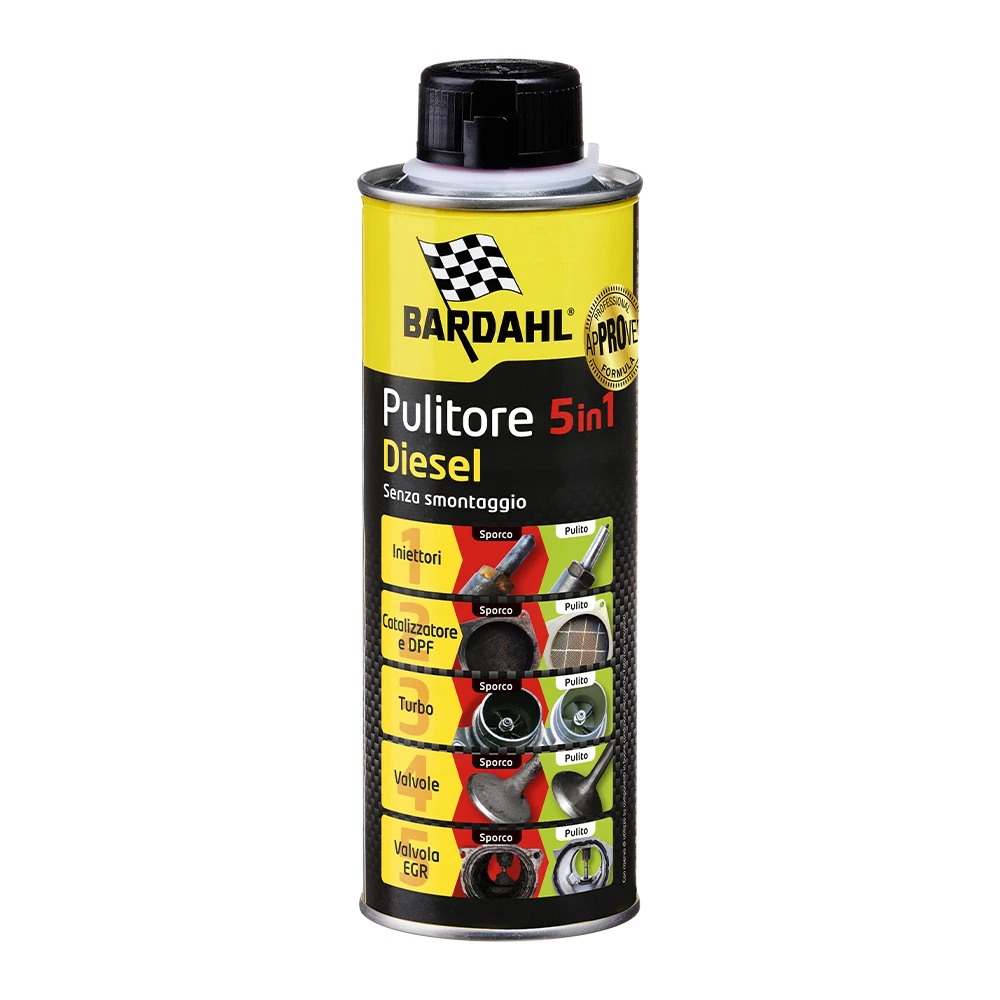 Bardahl Diesel Cleaner 5 in 1 additive for cleaning the diesel fuel system