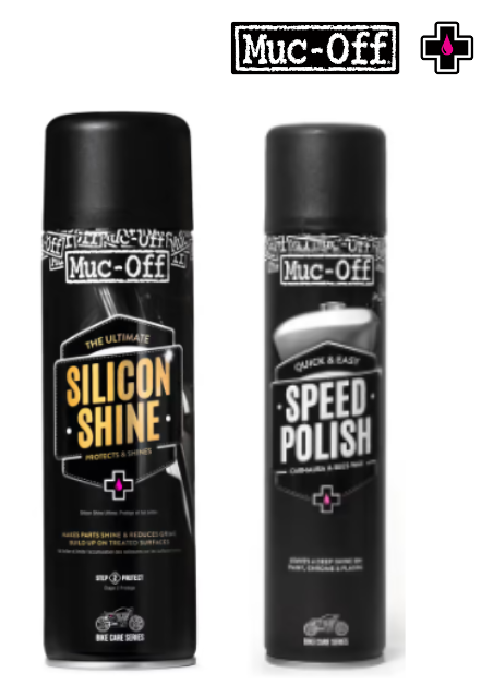 QUICK, SPARKLING MUC-OFF KIT FOR A PERFECT RIDE