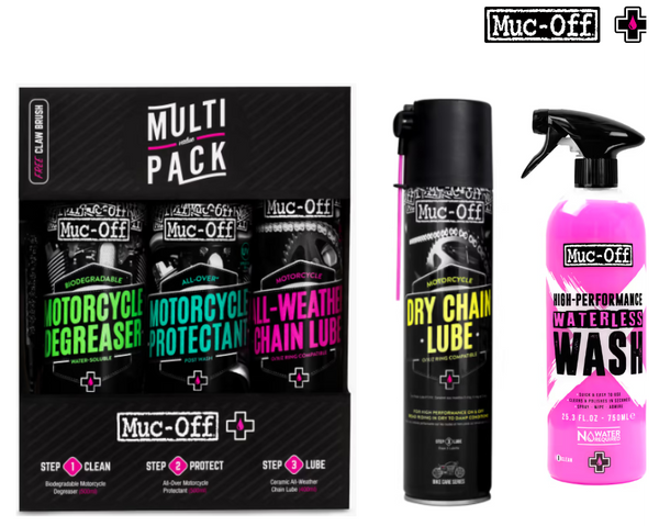 MUC-OFF KIT COMPLETO DI PULIZIA E MANUTENZIONE CATENA DI BICICLETTE E – FutureMoto  Ricambi