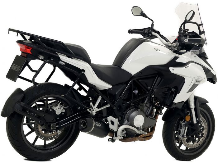 ARROW Terminale Race-Tech Benelli TRK 502 2017-2020 alluminio Dark con fondello carby