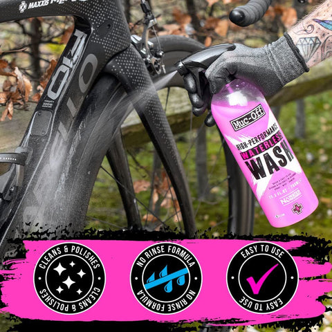 MUC-OFF COMPLETE CARE KIT FOR BICYCLES AND MOTORCYCLES: ULTIMATE SOLUTION FOR MAINTENANCE AND CLEANING