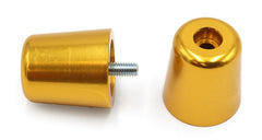 Set contrappesi manubrio V PARTS alluminio Piaggio oro