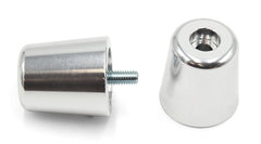 Set contrappesi manubrio V PARTS alluminio Piaggio argento