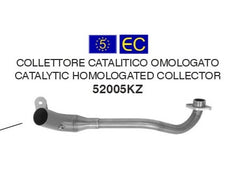 Colector catalítico ARROW homologado para Honda MSX 125 Grom 2016-2020