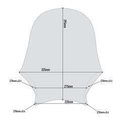 GIVI SPOILER UNIV.MOTO FUMÈ