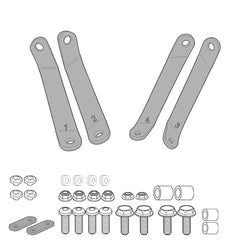 GIVI ATTACCHI PARAB. PEUGEOT TWEET 50-125-150