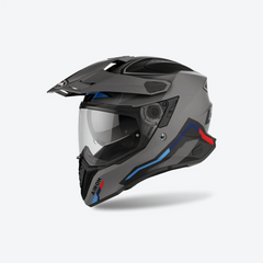 AIROH Commander FACTOR casco integral para viajes de aventura con visera solar