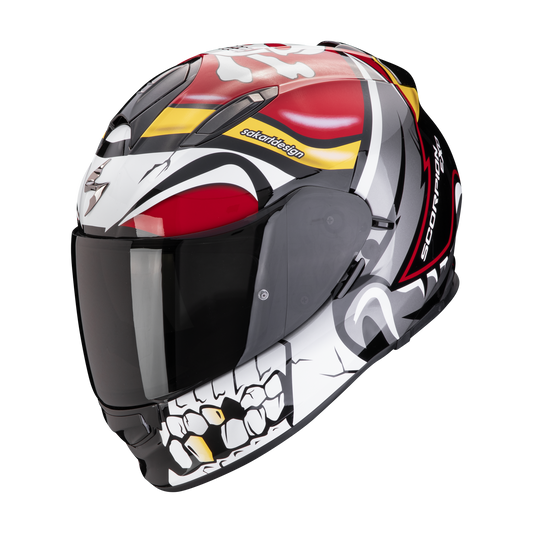 SCORPION Casco integrale Moto EXO-491 con interni lavabili Colorazione PIRATE 1920