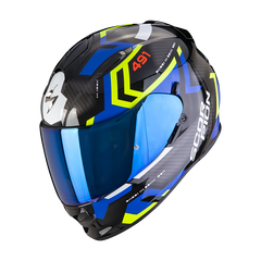 SCORPION Casco integrale Moto EXO-491 con interni lavabili Colorazione SPIN