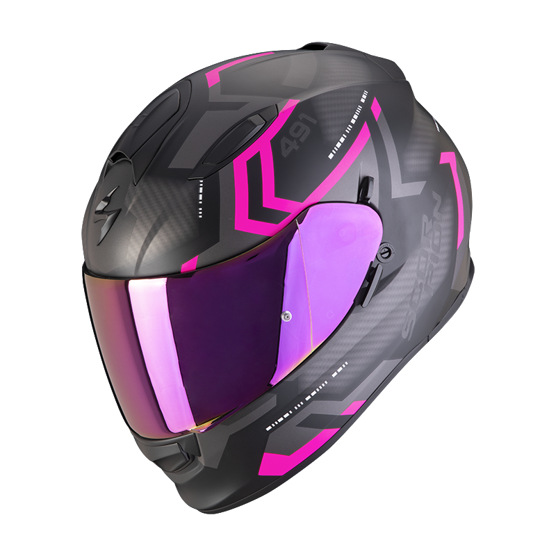 SCORPION Casco integrale Moto EXO-491 con interni lavabili Colorazione SPIN