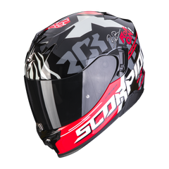 SCORPION Casco Integrale EXO-520 EVO AIR con visierino parasole Colorazione ROK BAGOROS