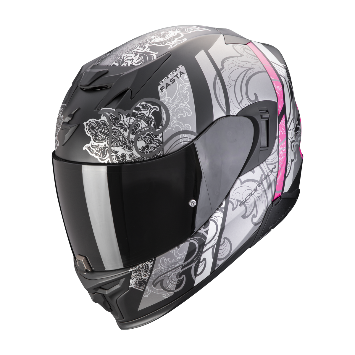 SCORPION Casco Integrale EXO-520 EVO AIR con visierino parasole Colorazione FASTA