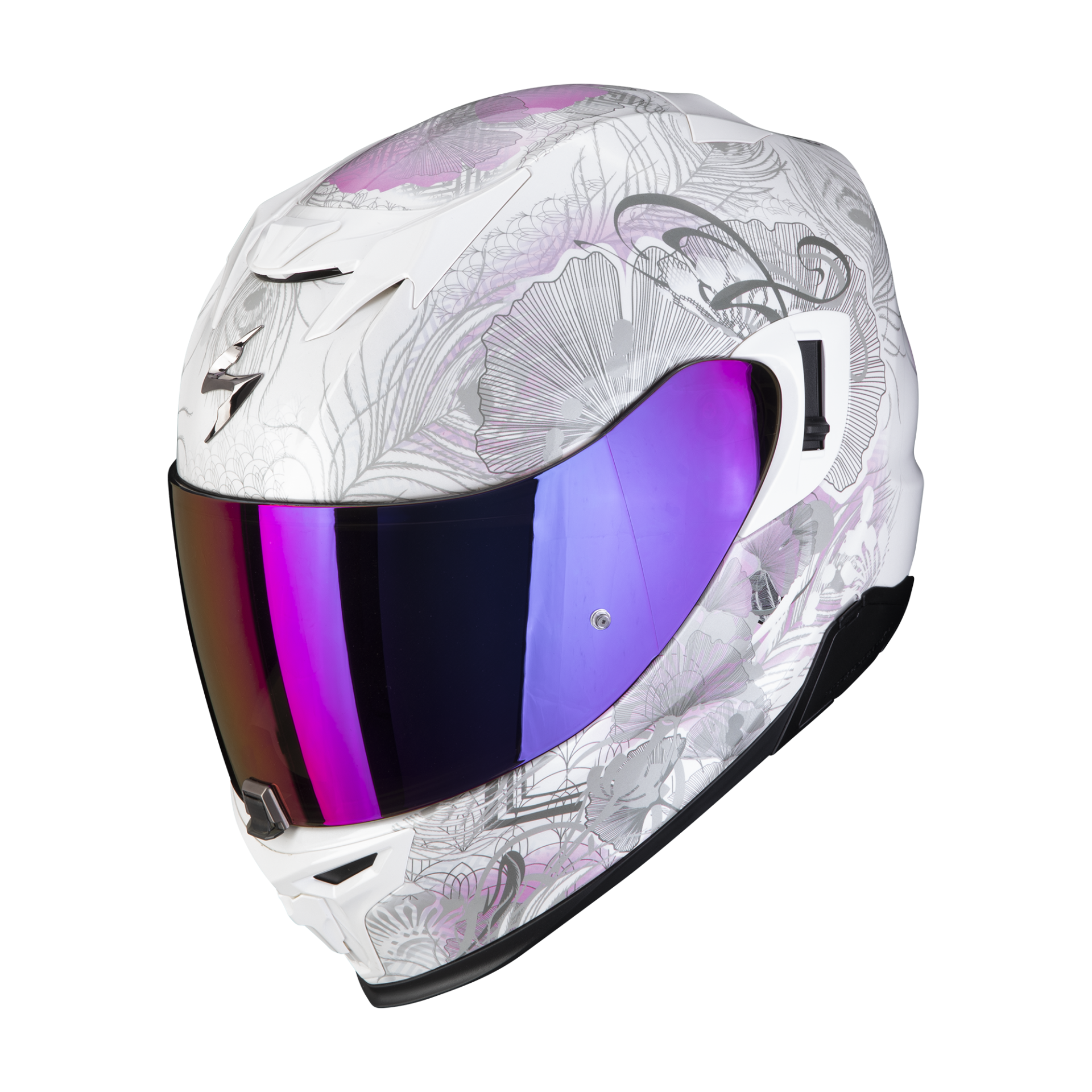 SCORPION Casco Integrale EXO-520 EVO AIR con visierino parasole Colorazione MELROSE